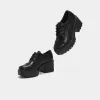 Rei Chunky Lace Up Shoes-Black-Size 9-Clearance sold by Shoe Freaks
