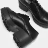 Rei Chunky Lace Up Shoes-Black-Size 9-Clearance sold by Shoe Freaks