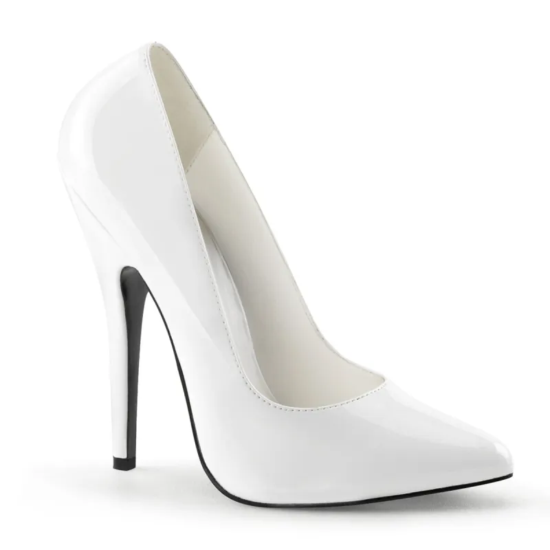 Devious Domina-420-White-Size 12-Clearance sold by Shoe Freaks