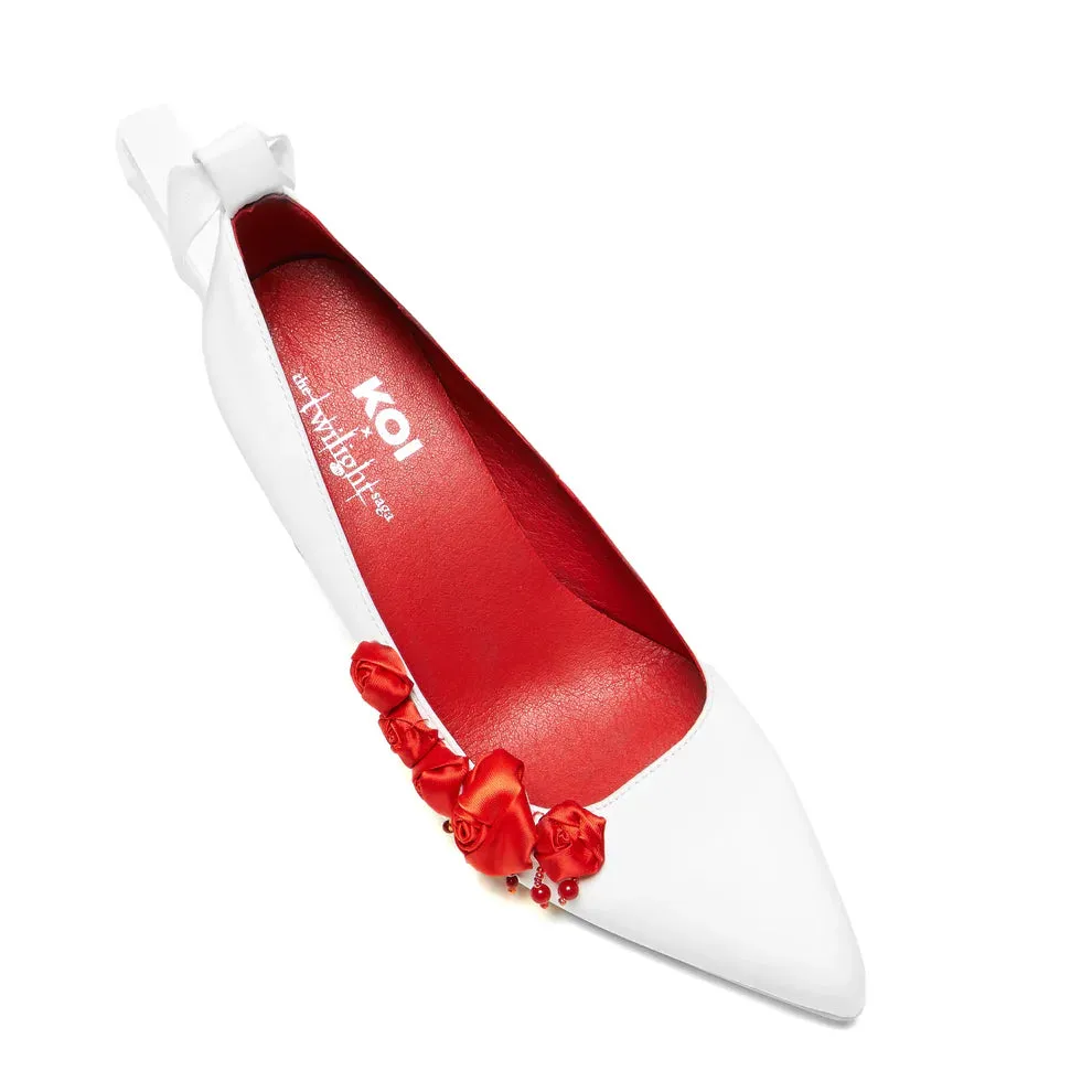 Bella’s Nightmare Rose Heels - Pearl-White-Size 5-Clearance sold by Shoe Freaks product image thumbnail 3