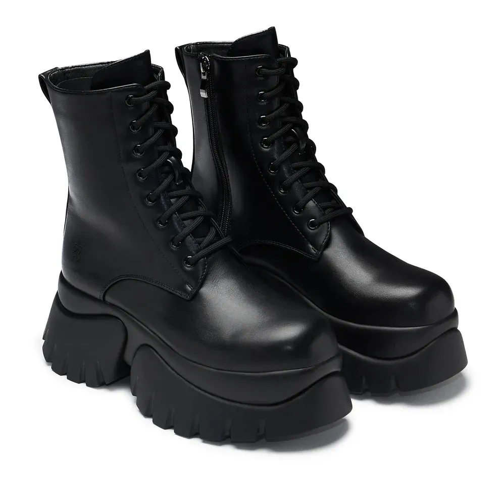 Rancor Men's Vilun Black Lace Up Boots-Size 10-Clearance sold by Shoe Freaks product image thumbnail 2