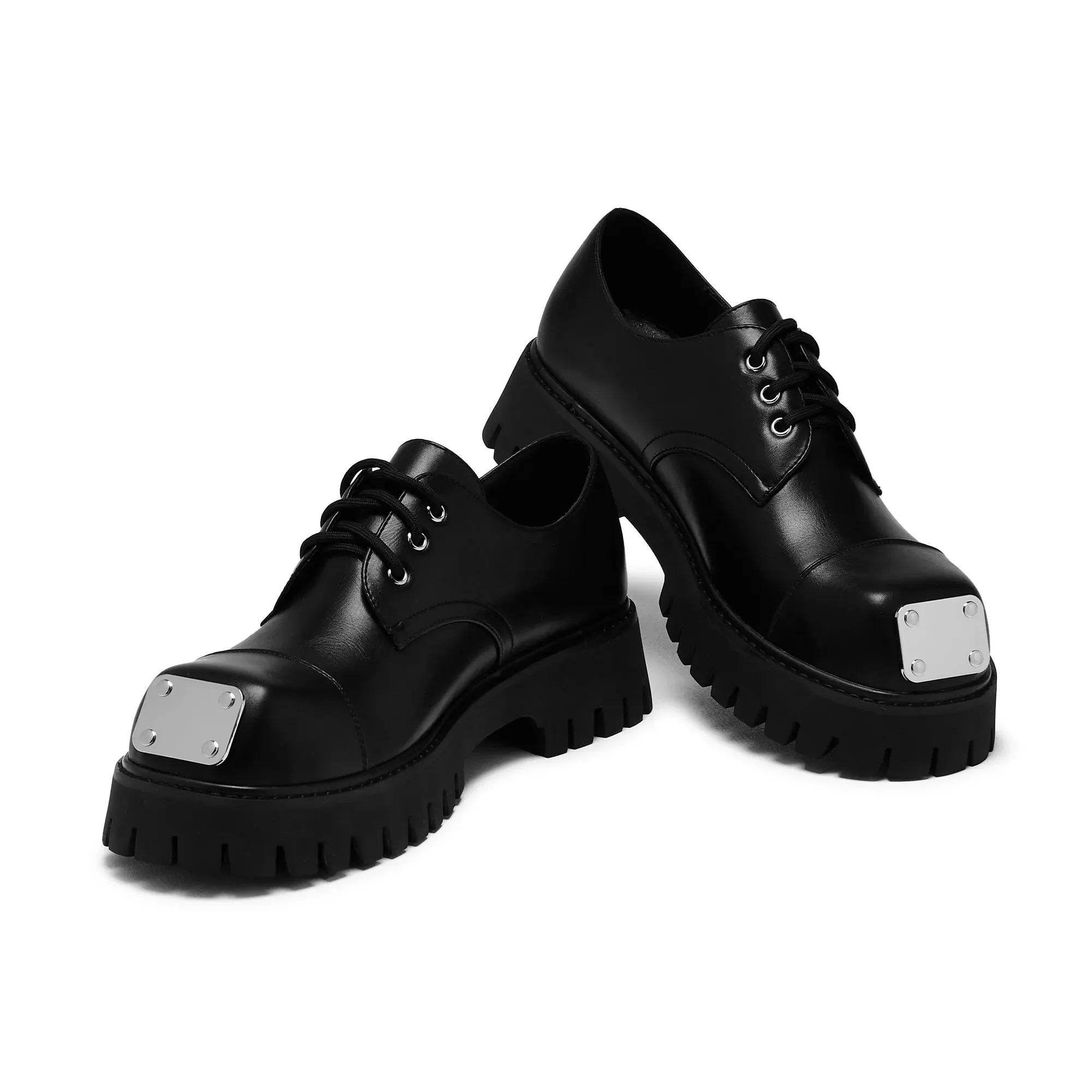 Gehrman Metal Cap Men's Chunky Shoes - Shadow-Size 12-Clearance sold by Shoe Freaks product image thumbnail 5