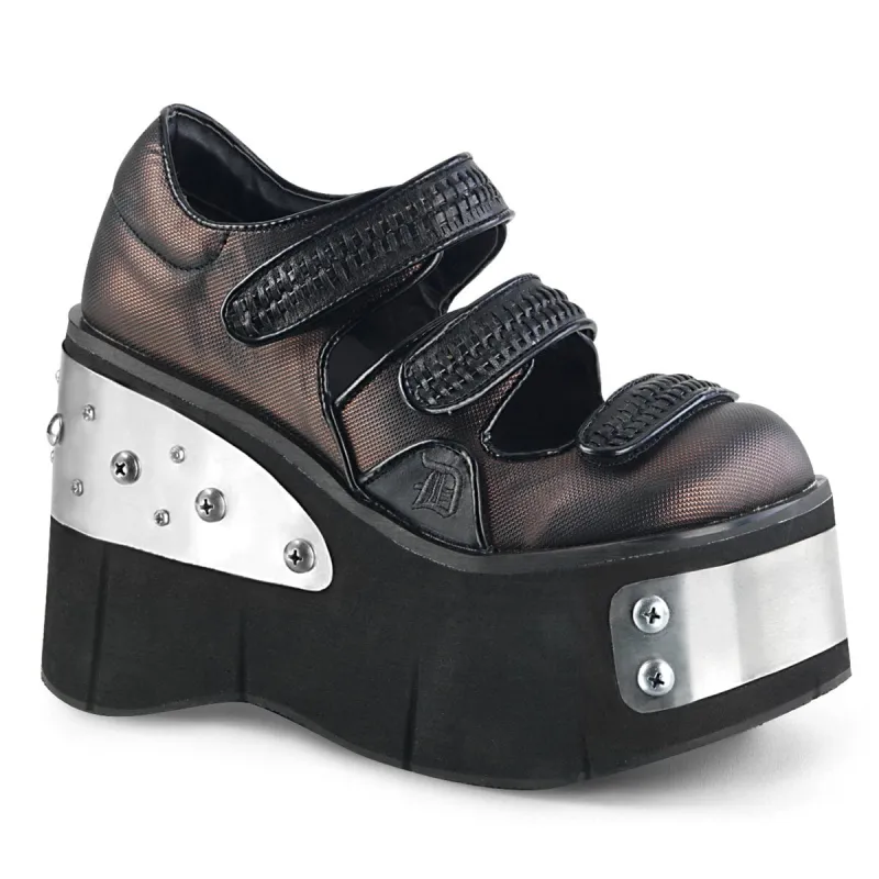 Demonia Kera-13-Dark Brown-Size 8-Clearance sold by Shoe Freaks