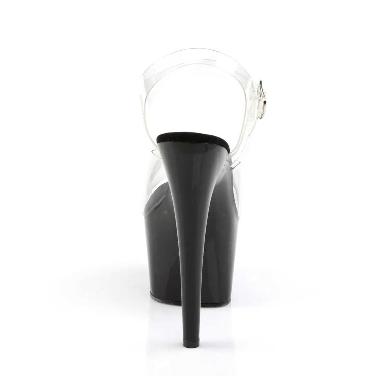 Pleaser Adore-708-Clear-Black-Size 6-Clearance sold by Shoe Freaks product image thumbnail 4