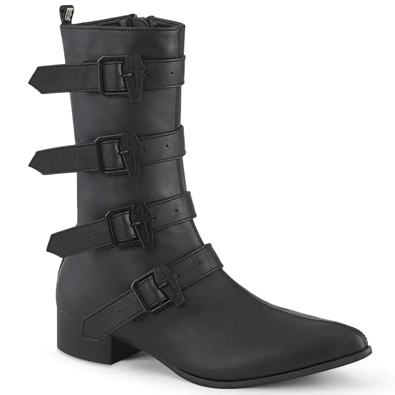 Demonia Warlock-110-C-Black-Size 10-Clearance sold by Shoe Freaks