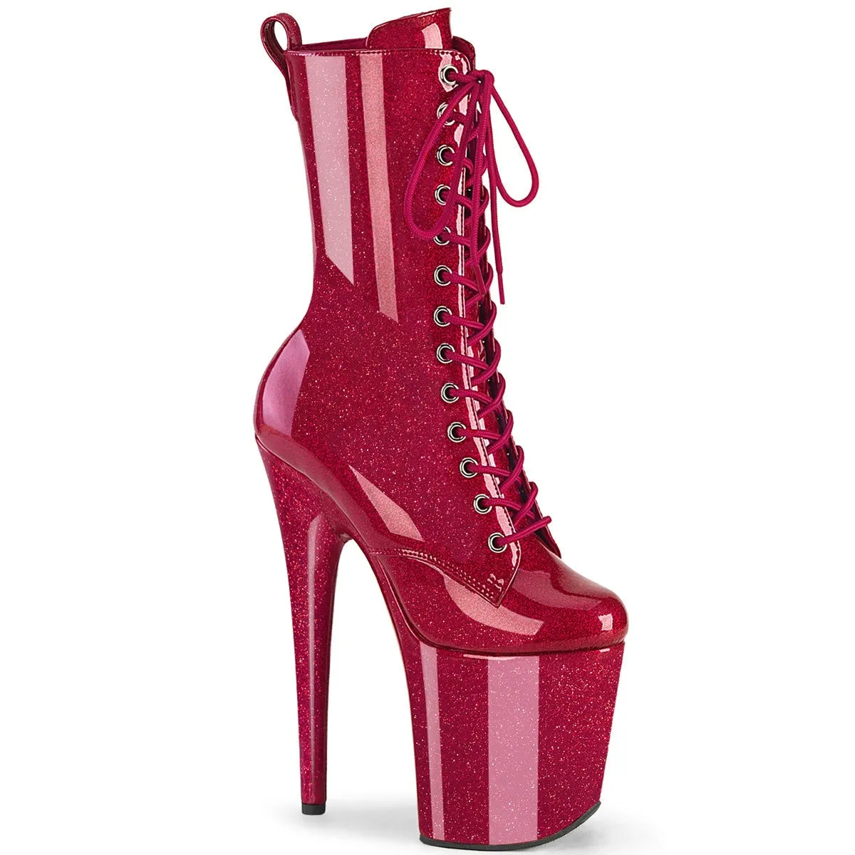 Pleaser Flamingo-1040GP-Fuchsia-Size 10-Clearance sold by Shoe Freaks