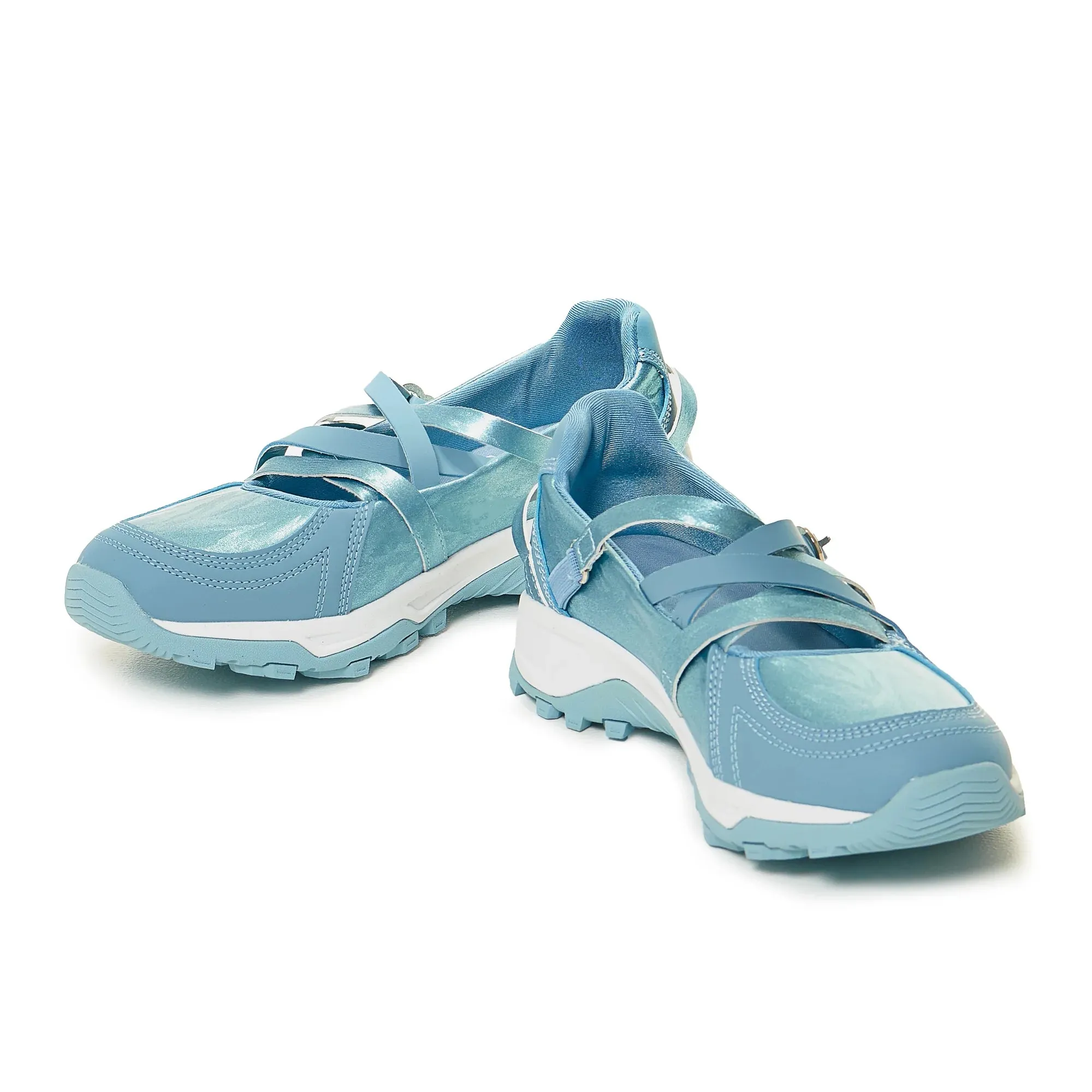 Kyubi Shimmering Ballet Mary Janes - Blue sold by Shoe Freaks product image thumbnail 5
