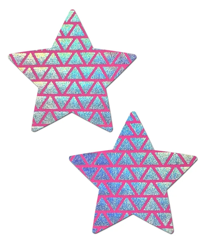 Pink Star Nipple Pasties sold by Shoe Freaks