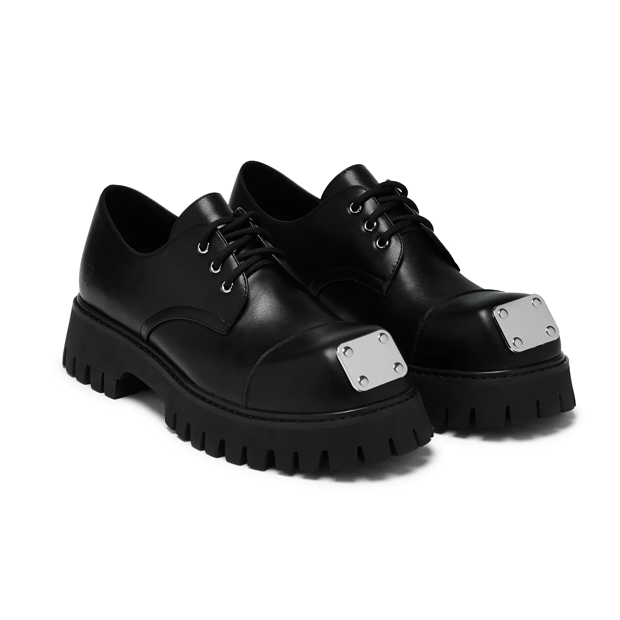 Gehrman Metal Cap Men's Chunky Shoes - Shadow-Size 11-Clearance sold by Shoe Freaks product image thumbnail 2