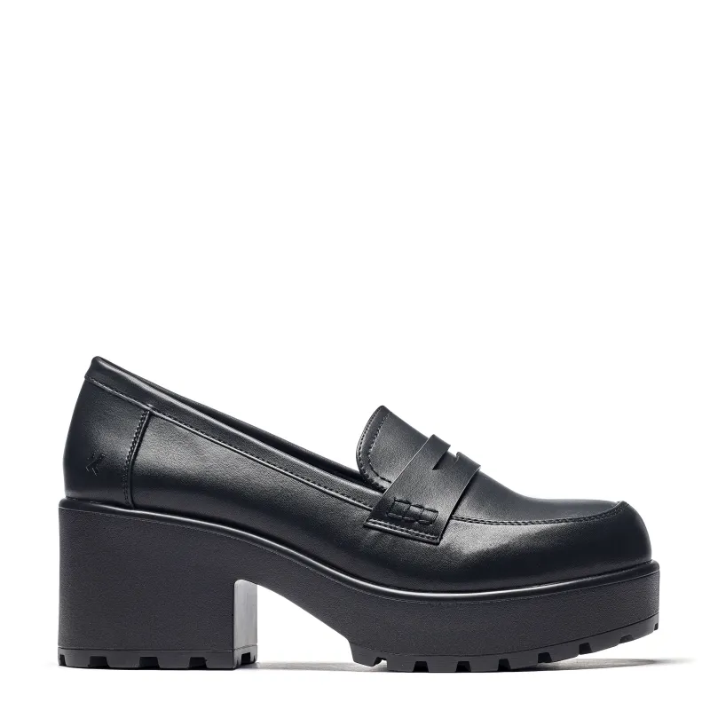 Vigo Classic Chunky Shoes-Black-Size 9-Clearance sold by Shoe Freaks