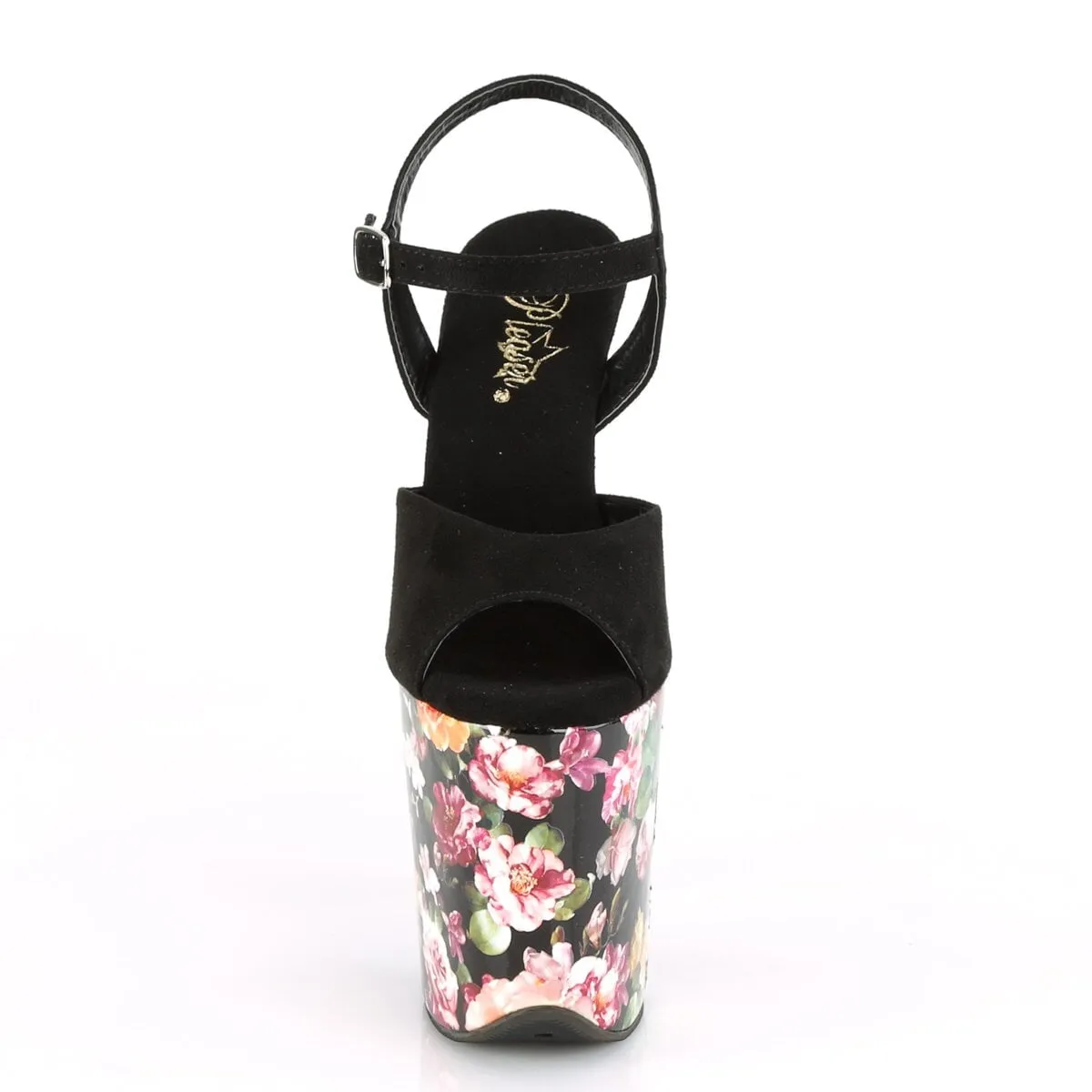 Pleaser Flamingo-809WR-Black-Floral Print-Size 8-Clearance sold by Shoe Freaks product image thumbnail 2