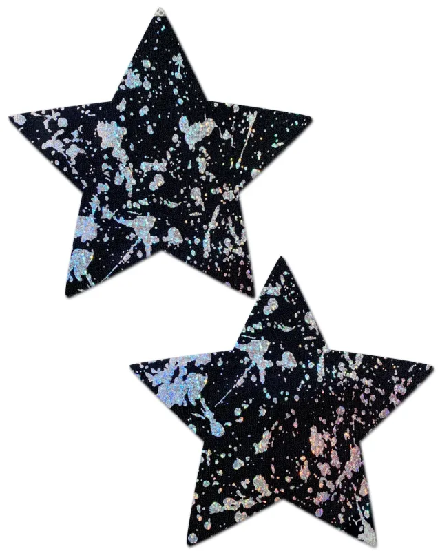 Black Star Nipple Pasties sold by Shoe Freaks