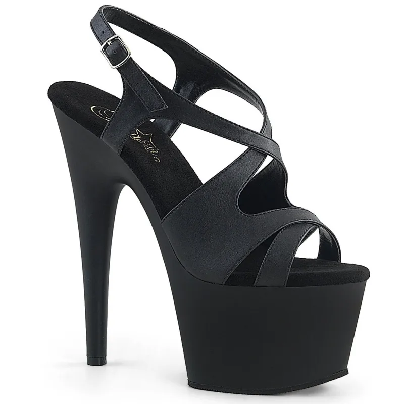 Pleaser Adore-730-Black-Size 7-Clearance sold by Shoe Freaks