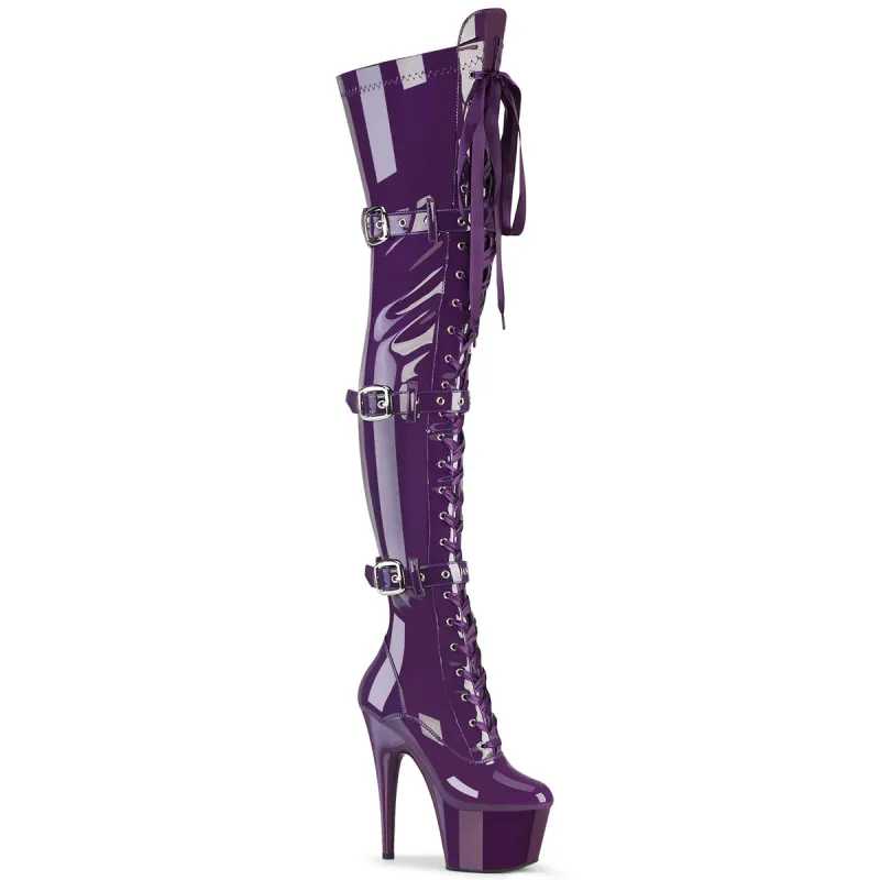 Pleaser Adore-3028-Purple-Size 7-Clearance sold by Shoe Freaks