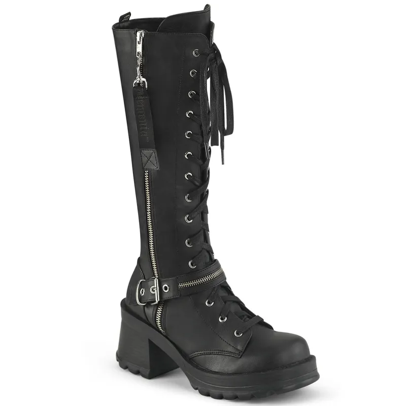 Demonia Bratty-206-Black-Size 10-Clearance sold by Shoe Freaks
