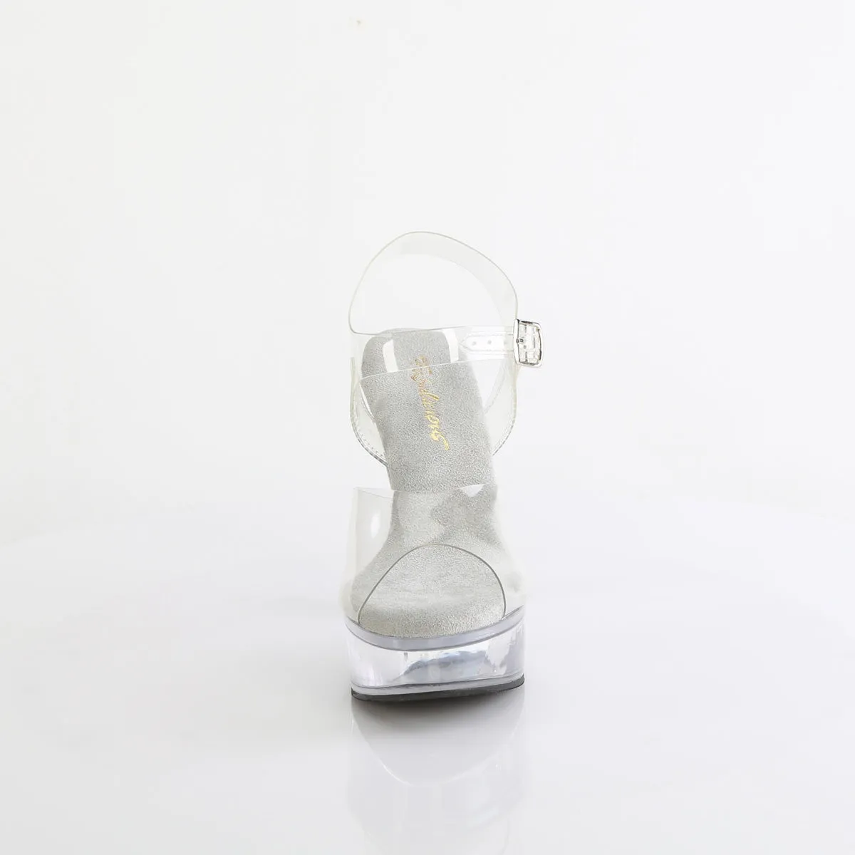 Fabulicious Martini-508-Clear/Clear-Size 8-Clearance sold by Shoe Freaks product image thumbnail 2