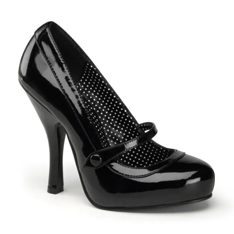 Pinup Couture Cutiepie-02-Black-Size 5-Clearance sold by Shoe Freaks