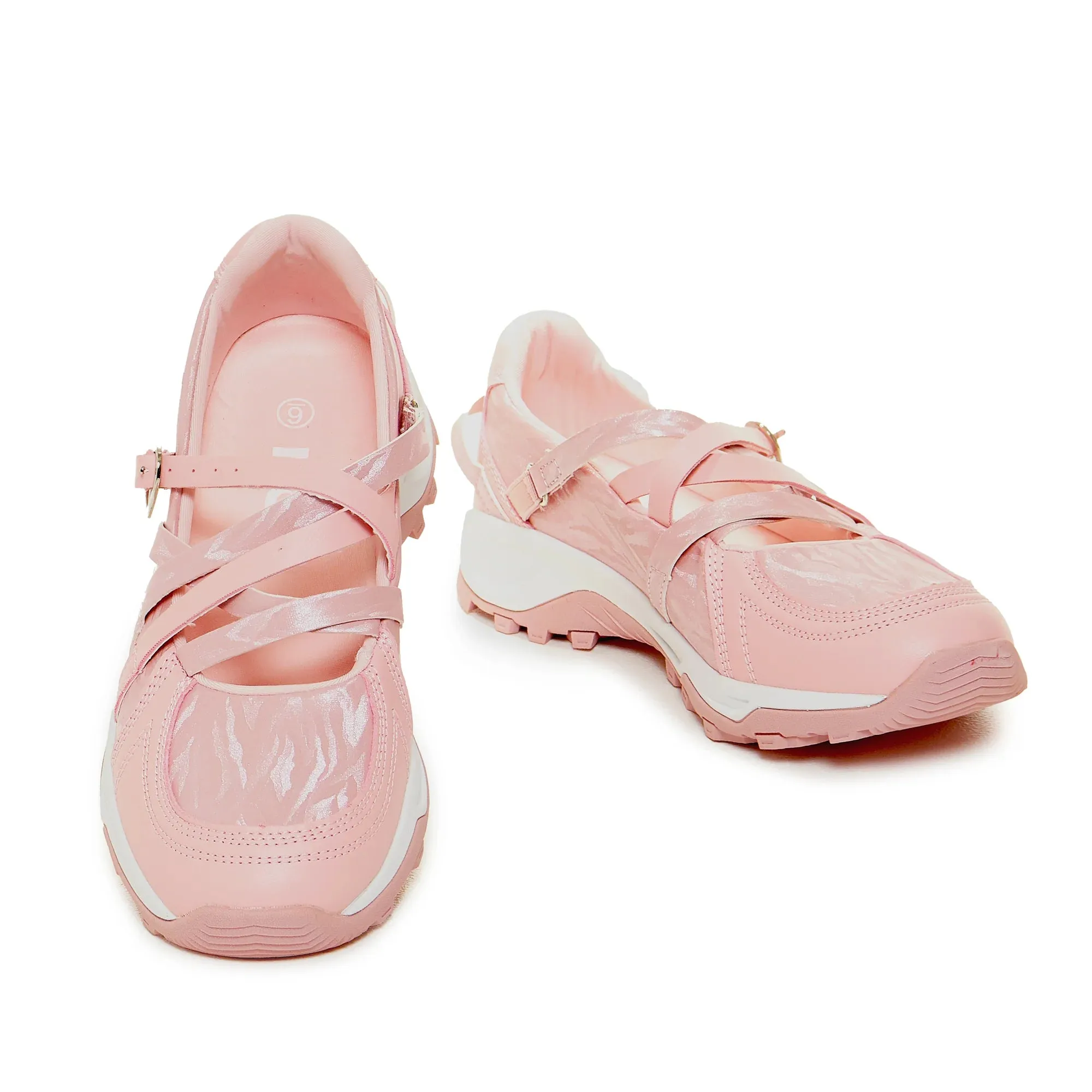 Kyubi Shimmering Ballet Mary Janes - Pink-Size 7-Clearance sold by Shoe Freaks product image thumbnail 5