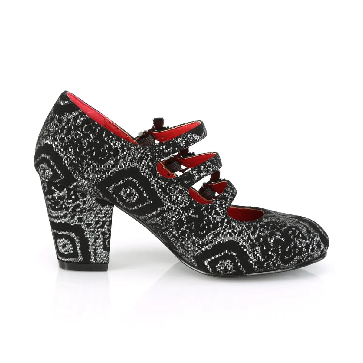 Demonia Vivika-38-Black-Silver-Size 9-Clearance sold by Shoe Freaks product image thumbnail 5