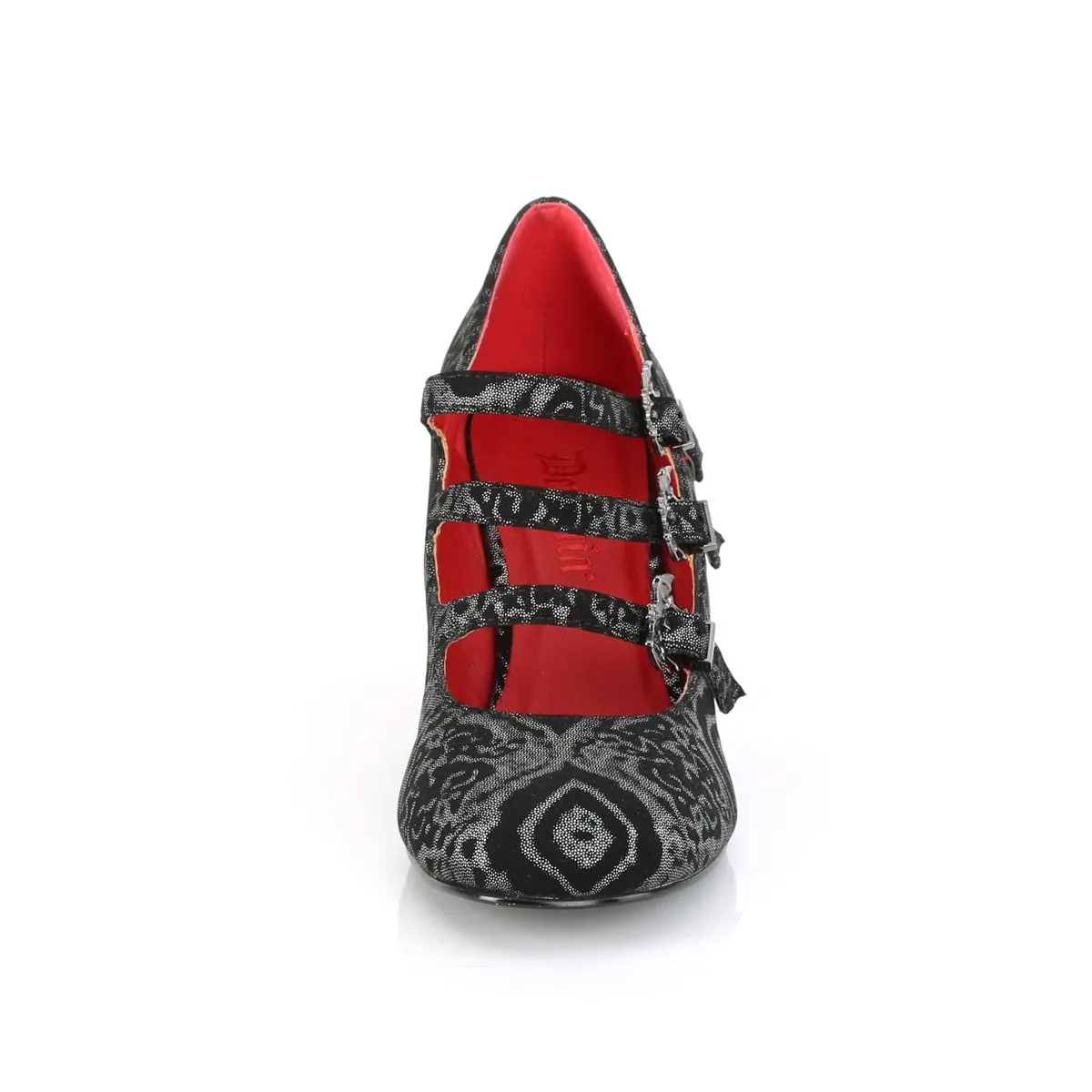 Demonia Vivika-38-Black-Silver-Size 9-Clearance sold by Shoe Freaks product image thumbnail 2