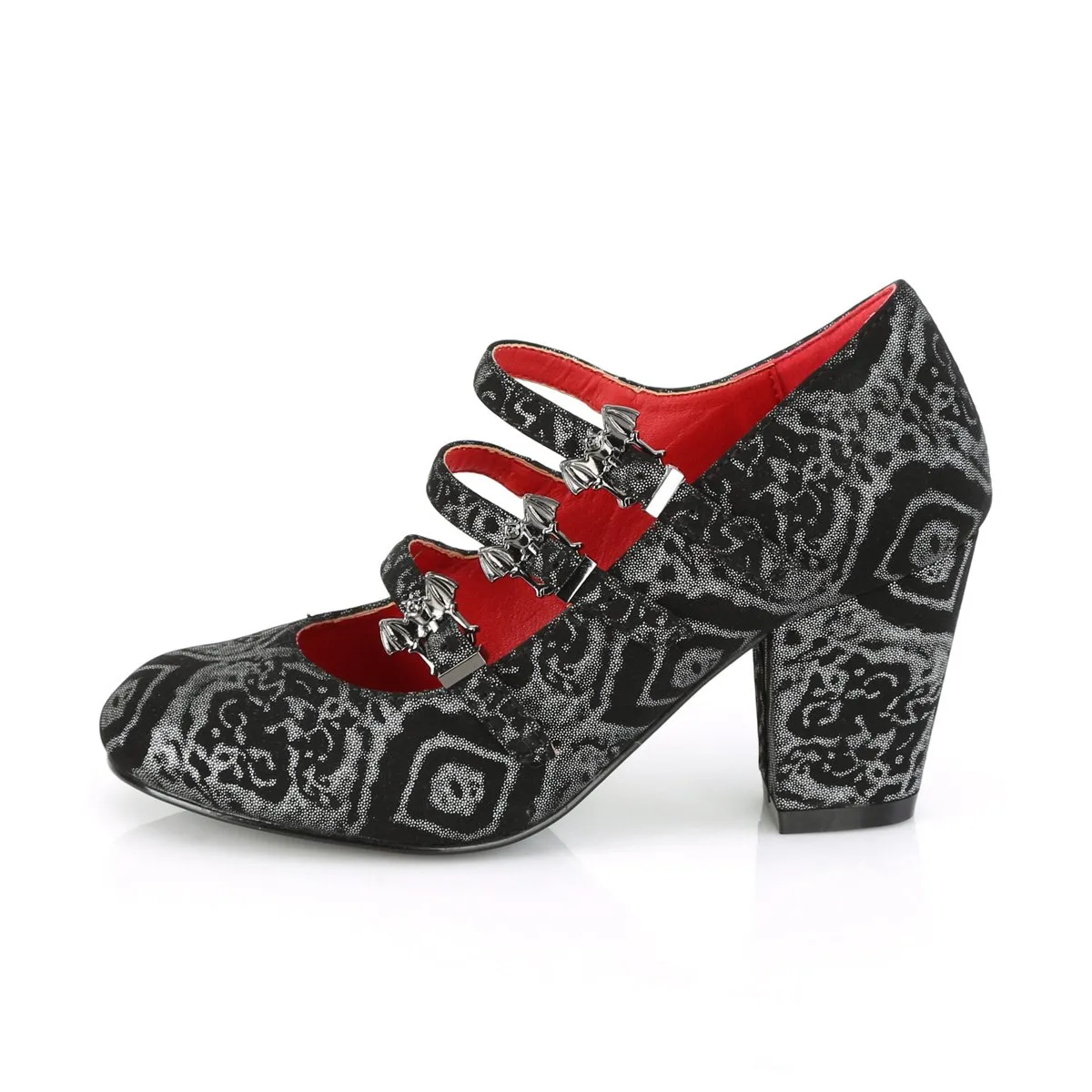 Demonia Vivika-38-Black-Silver-Size 9-Clearance sold by Shoe Freaks product image thumbnail 3