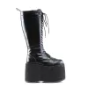 Demonia Mega-602-Black-Size 6-Clearance sold by Shoe Freaks