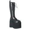Demonia Mega-602-Black-Size 6-Clearance sold by Shoe Freaks