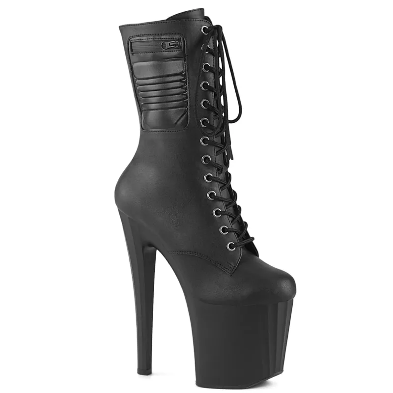 Pleaser Enchant-1040PK-Black-Size 8-Clearance sold by Shoe Freaks