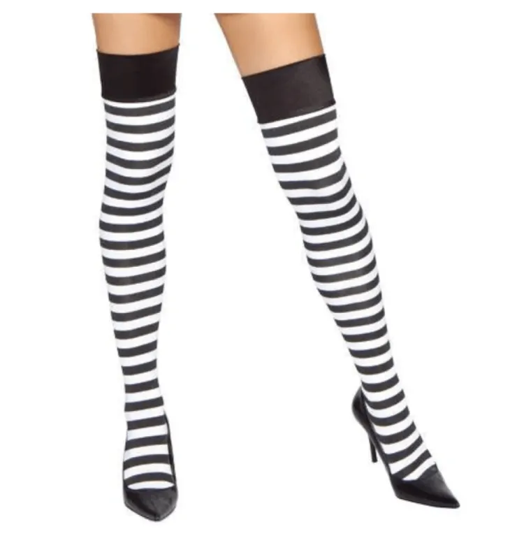 Striped Stockings sold by Shoe Freaks