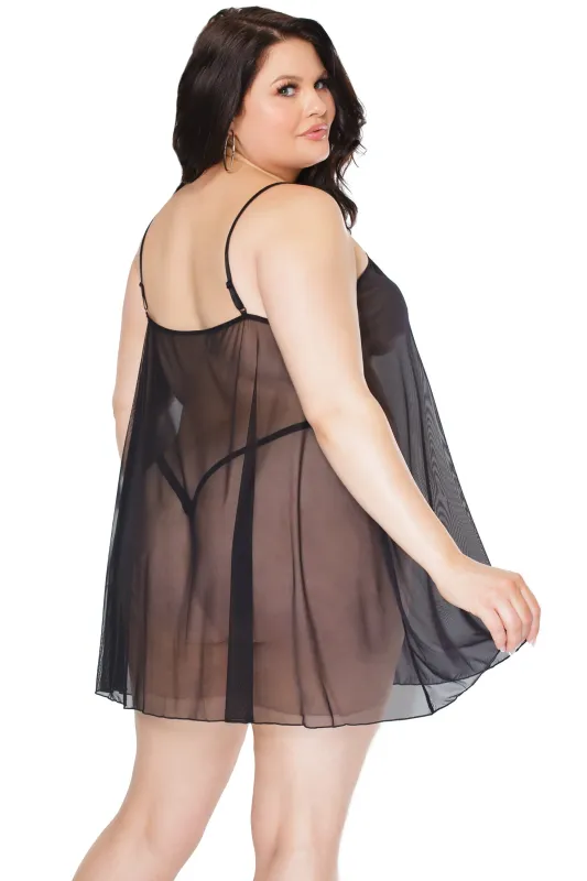 Mesh Chemise sold by Shoe Freaks