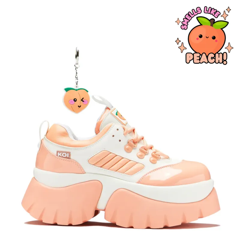 Peach Iced Tea Trainers-Size 8-Clearance sold by Shoe Freaks