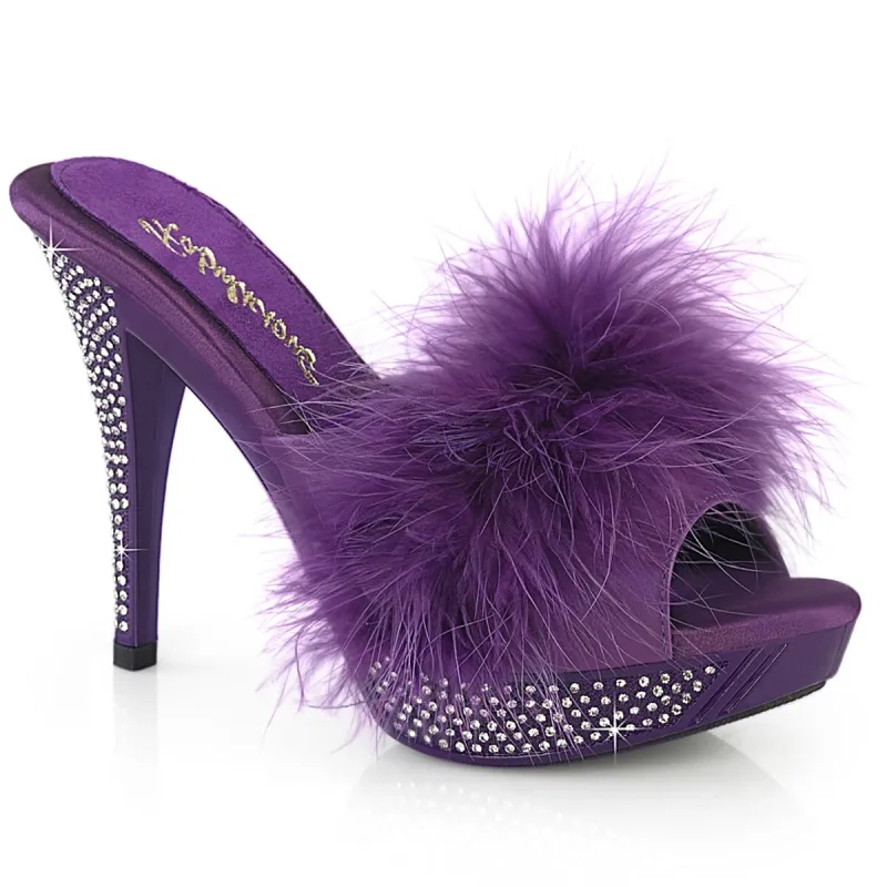 Fabulicious Elegant-401F-Purple-Size 10-Clearance sold by Shoe Freaks