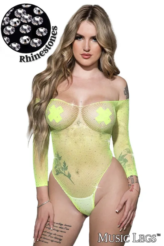 Rhinestone Net Teddy sold by Shoe Freaks