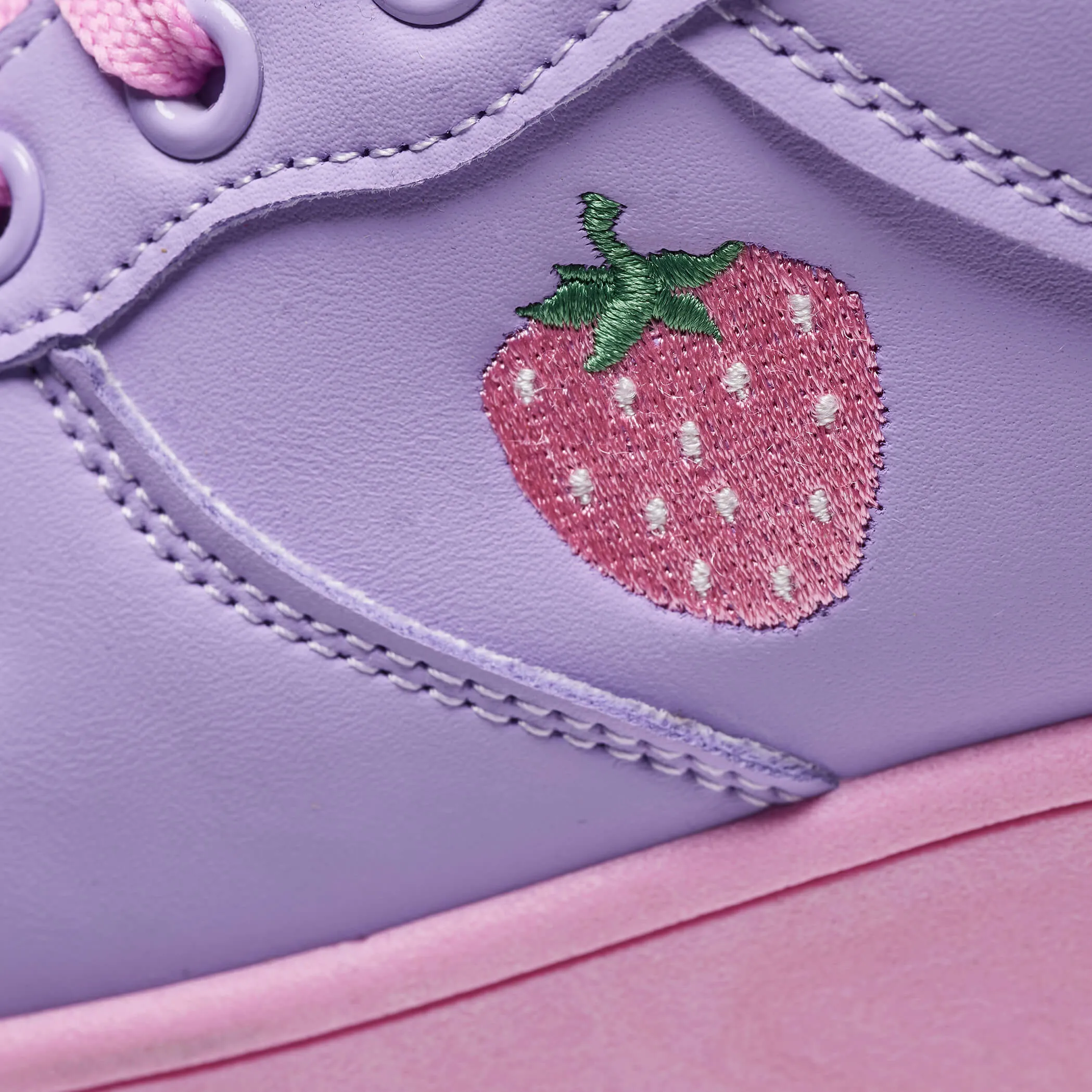 Sweet Strawberry Platform Trainers Purple-Size 5-Clearance sold by Shoe Freaks product image thumbnail 5