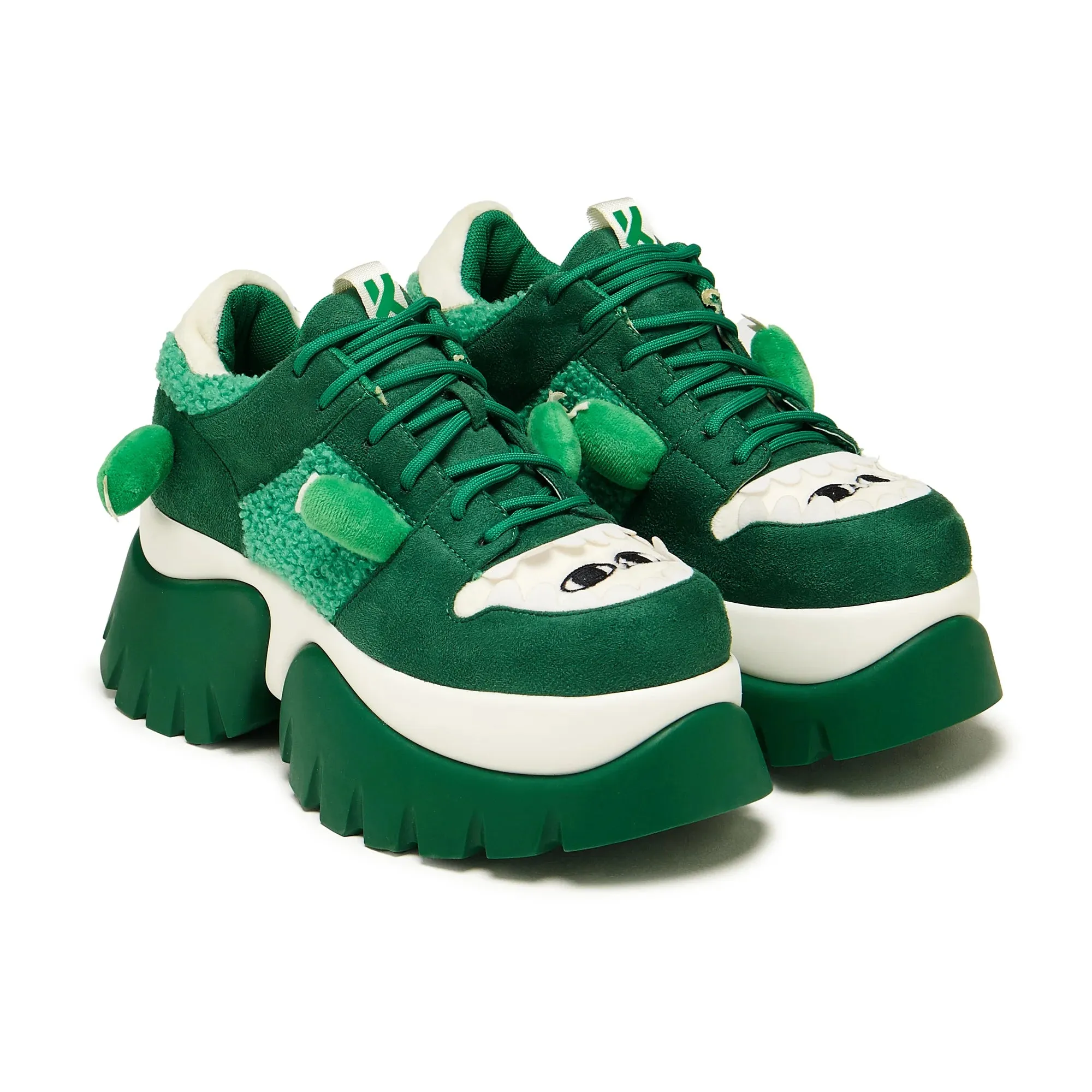 Beanzilla Platform Trainers - Green-Size 10-Clearance sold by Shoe Freaks product image thumbnail 2