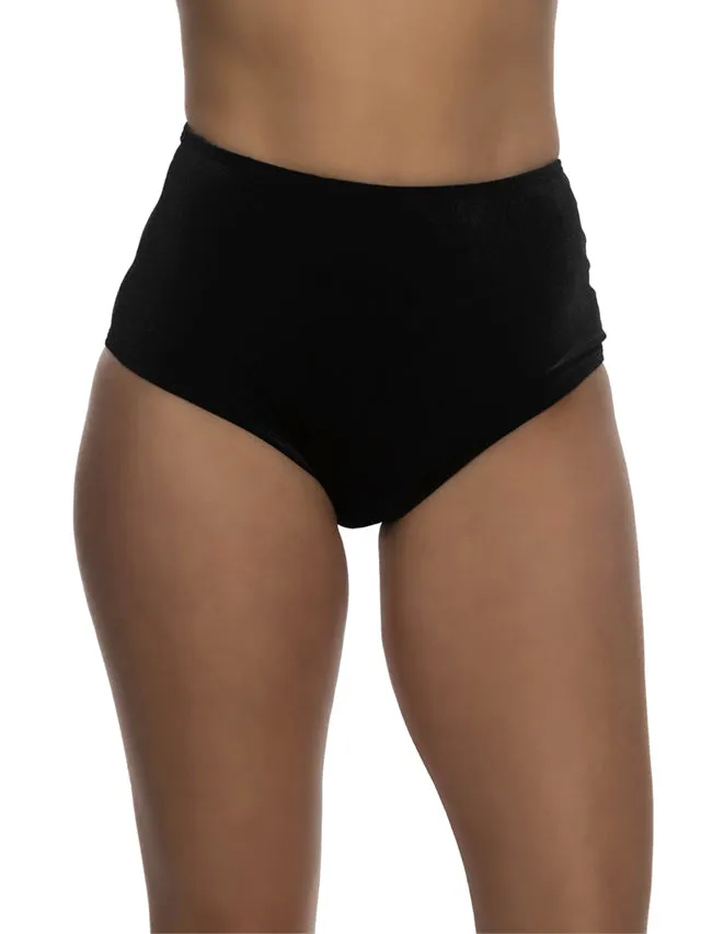 1pc High Waist Cheeky Velvet Shorts sold by Shoe Freaks