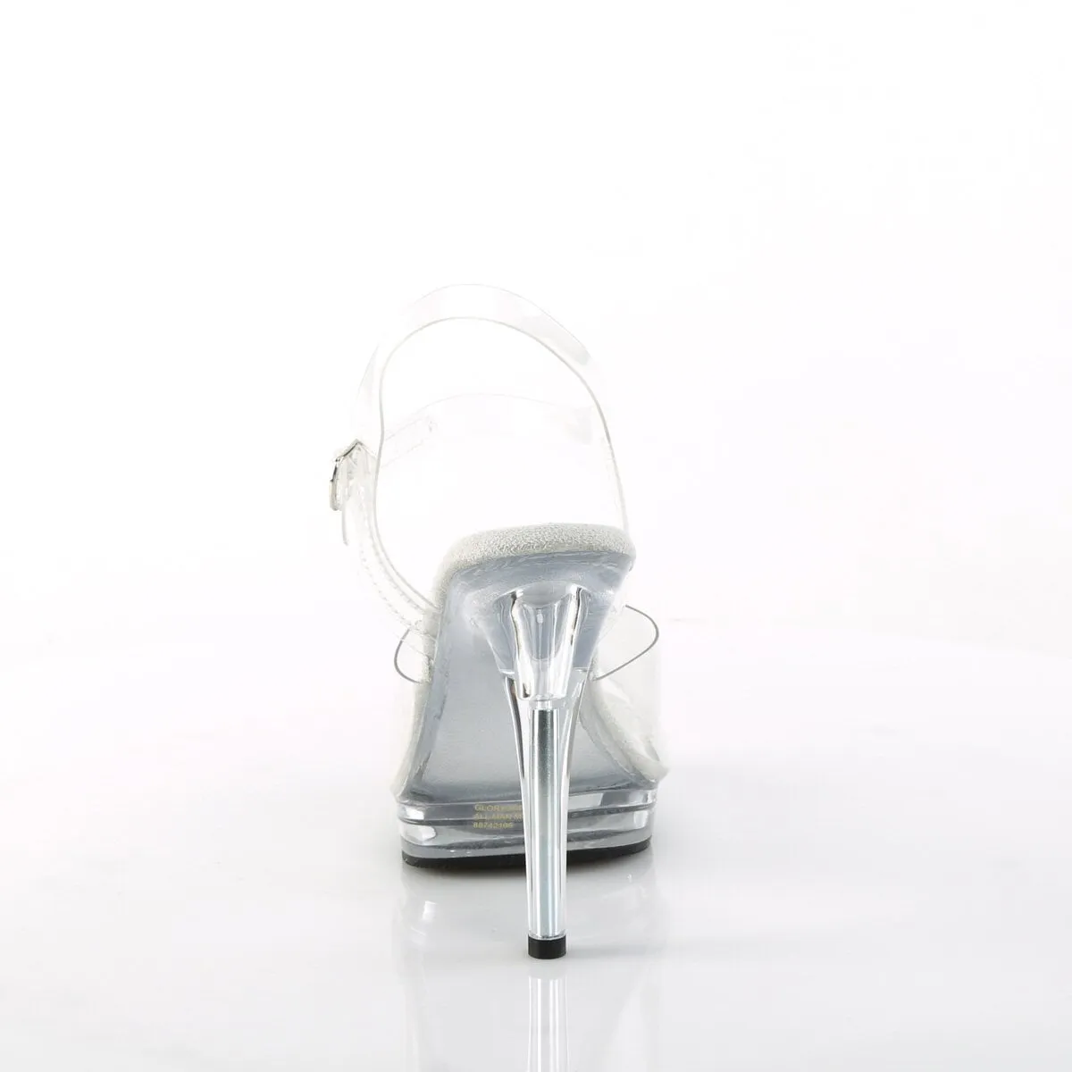 Fabulicious Glory-508-Clear/Clear-Size 11-Clearance sold by Shoe Freaks product image thumbnail 4