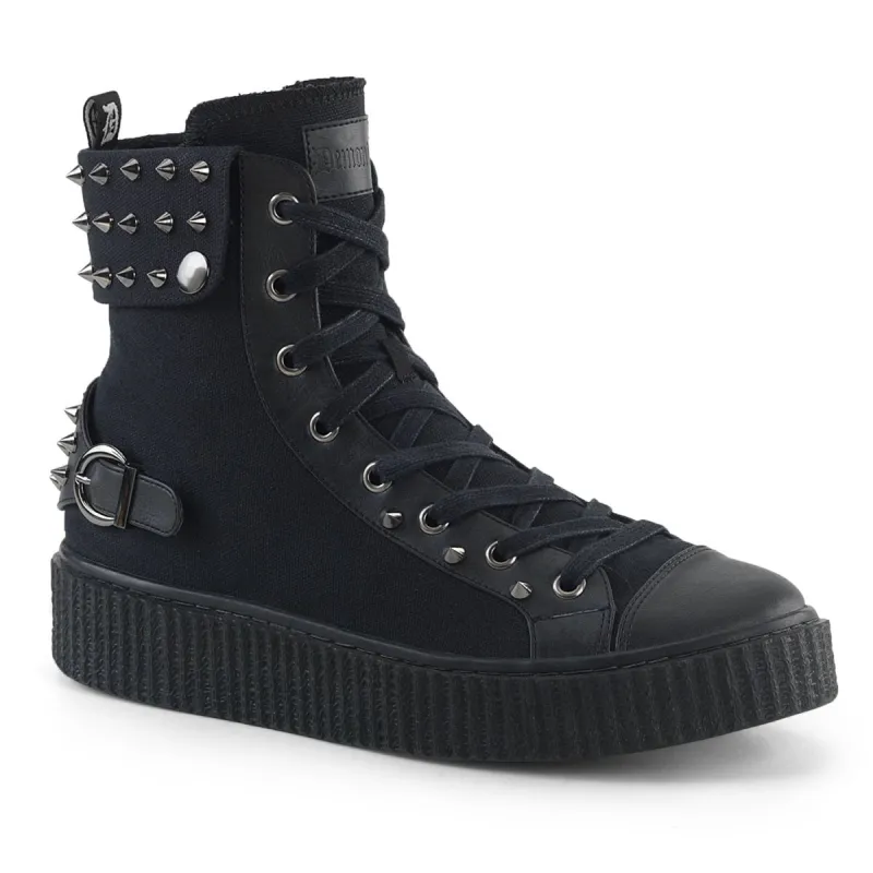 Demonia Sneeker-266-Black-Size 10-Clearance sold by Shoe Freaks
