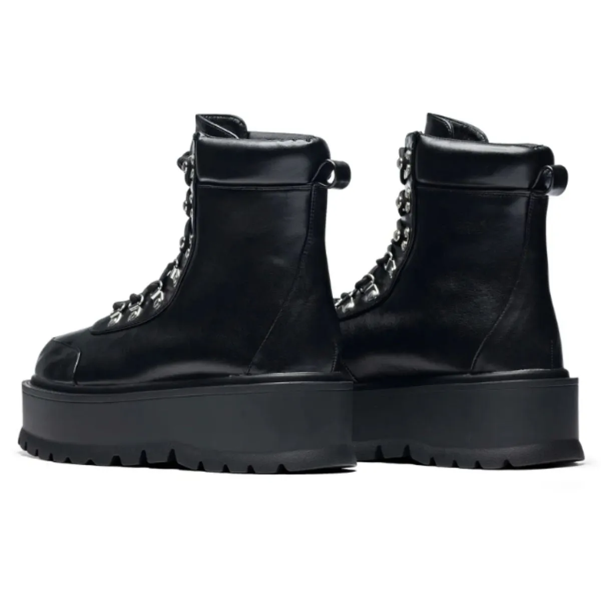 HYDRA All Black Matrix Platform Boots sold by Shoe Freaks product image thumbnail 5