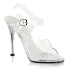 Fabulicious Gala-08-Clear-Size 8-Clearance sold by Shoe Freaks
