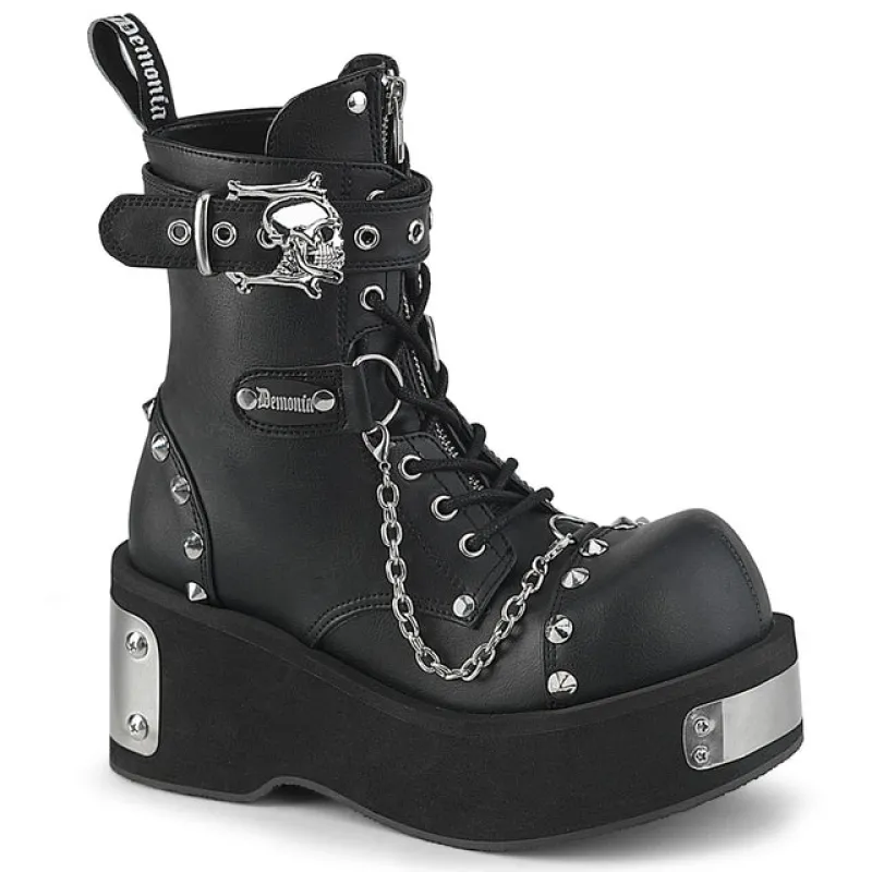 Demonia Dank-57-Black-Size 9-Clearance sold by Shoe Freaks