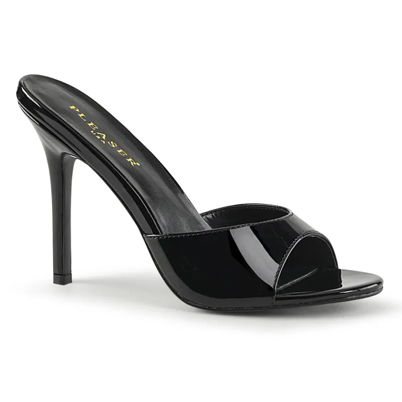Pleaser Classique-01-Black-Size 10-Clearance sold by Shoe Freaks