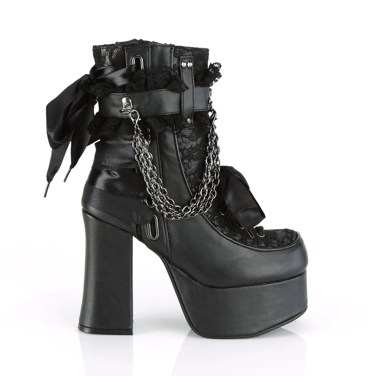 Demonia Charade-110-Black-Size 9-Clearance sold by Shoe Freaks product image thumbnail 5