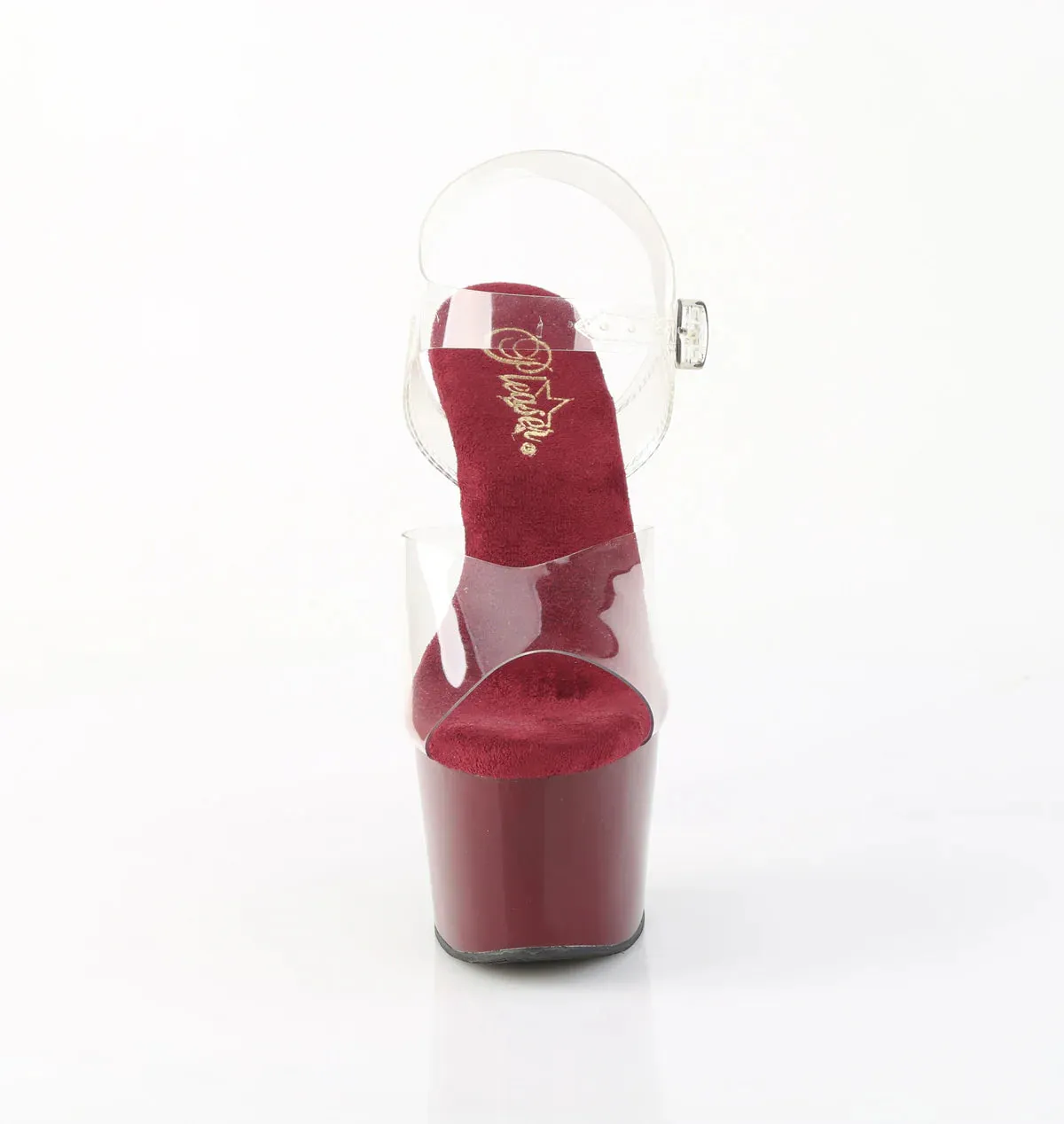 Pleaser Adore-708-Burgundy-Size 7-Clearance sold by Shoe Freaks product image thumbnail 2