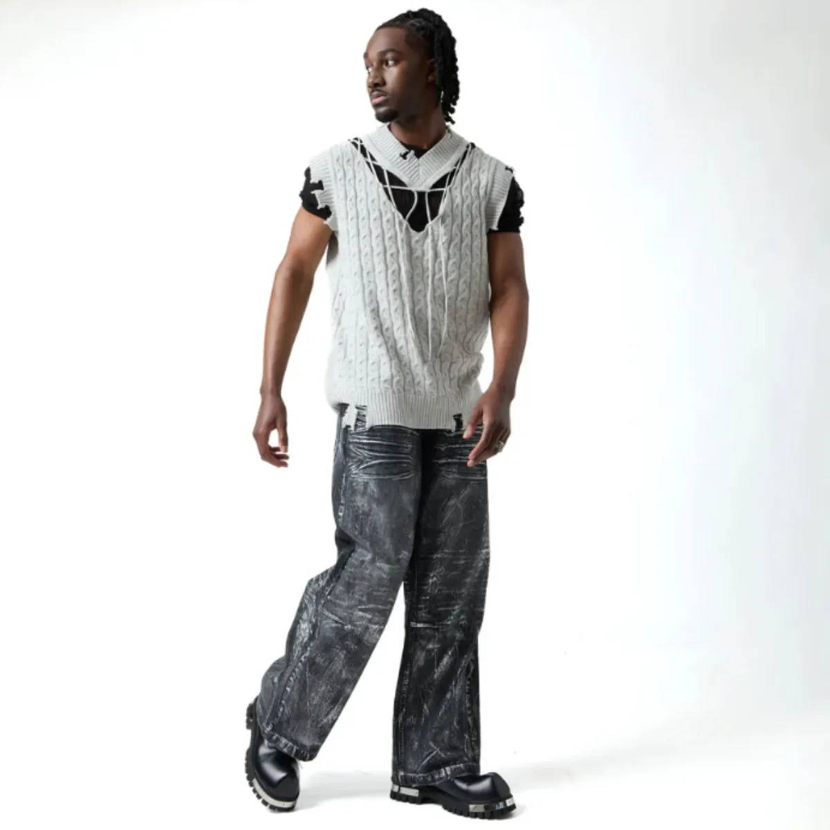 Nemesor M-Cap Men's Chunky Boots - Shadow sold by Shoe Freaks product image thumbnail 4