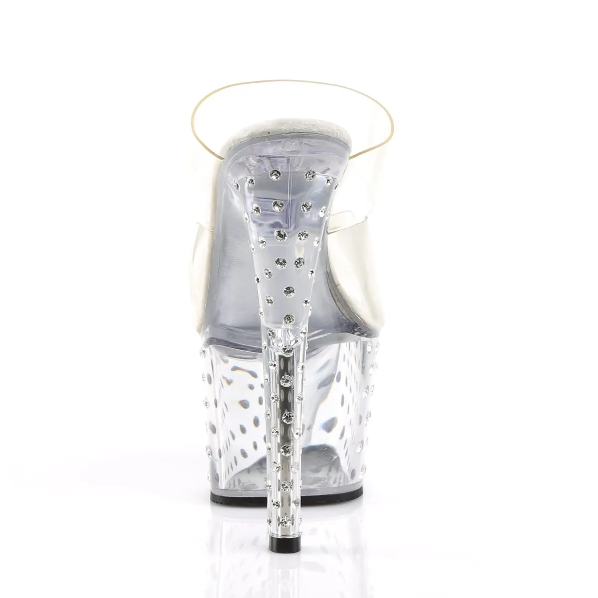 Pleaser Stardust-702-Clear-Size 5-Clearance sold by Shoe Freaks product image thumbnail 4