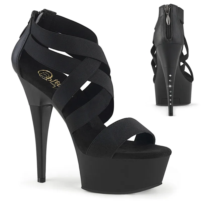 Pleaser Captiva-669-Black-Size 10-CLearance sold by Shoe Freaks