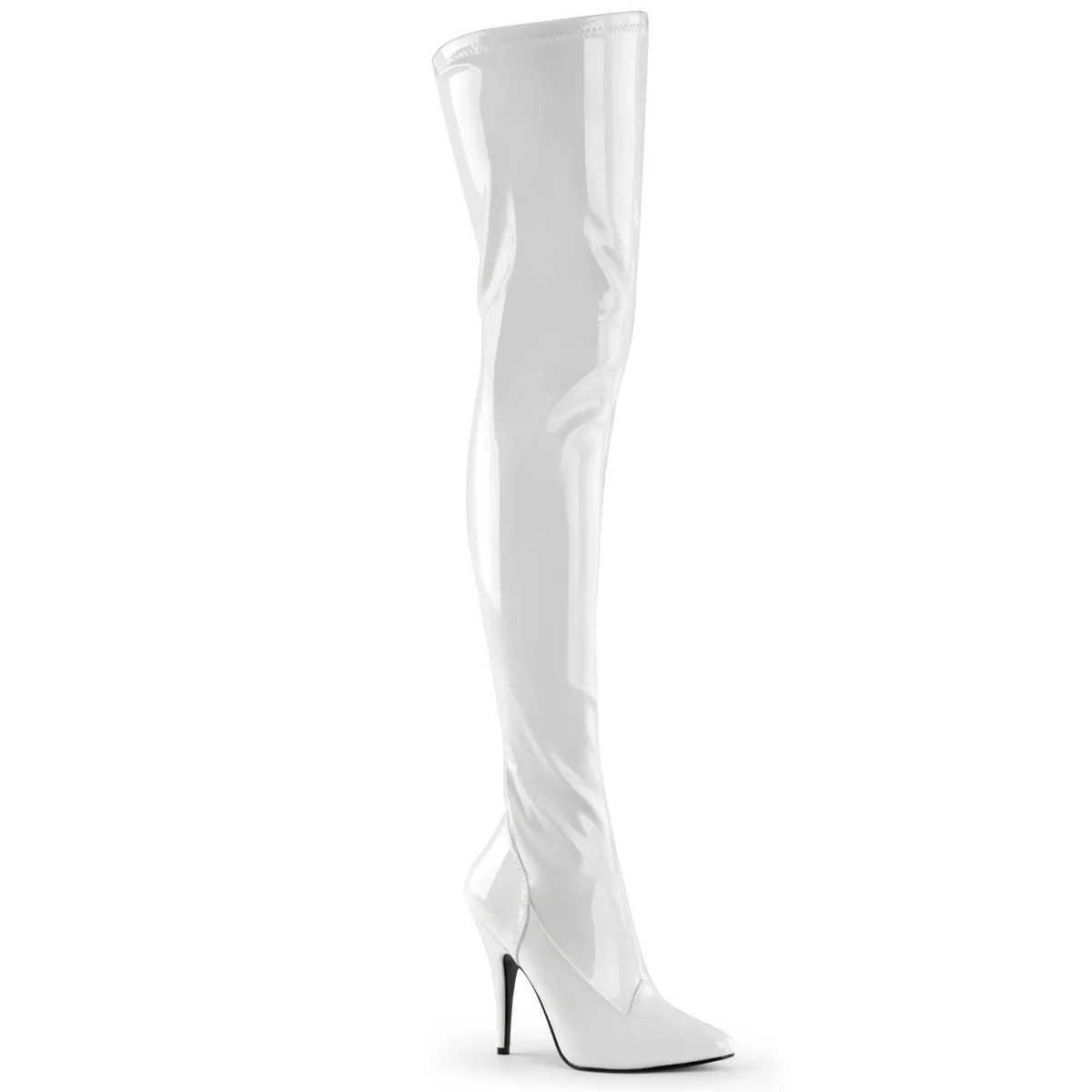 Pleaser Seduce-3000-White-Size 11-Clearance sold by Shoe Freaks