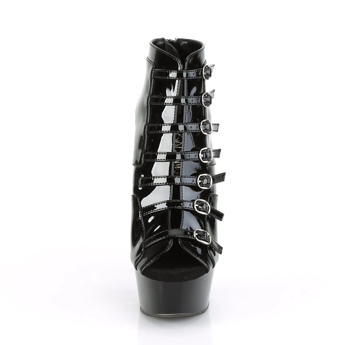 Pleaser Delight-600-11-Black-Size 7-Clearance sold by Shoe Freaks product image thumbnail 2
