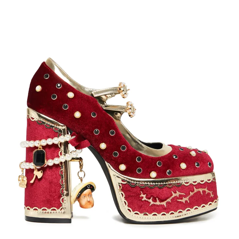 Boleyn’s Vengeance Heels sold by Shoe Freaks